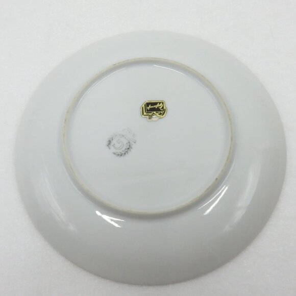 QUEBEC Canada Souvenir Plate Gold Rim and Scenic Landmarks Design Vintage - Picture 7 of 10